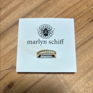 Marlyn Schiff Gold Adjustable Ring